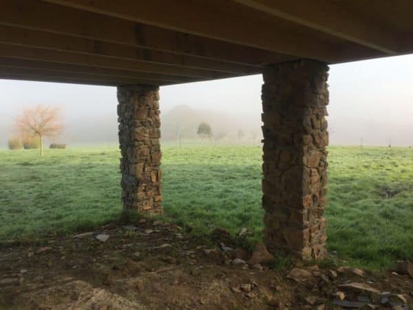 Terrasse sur piliers à Dineault – Image 3
